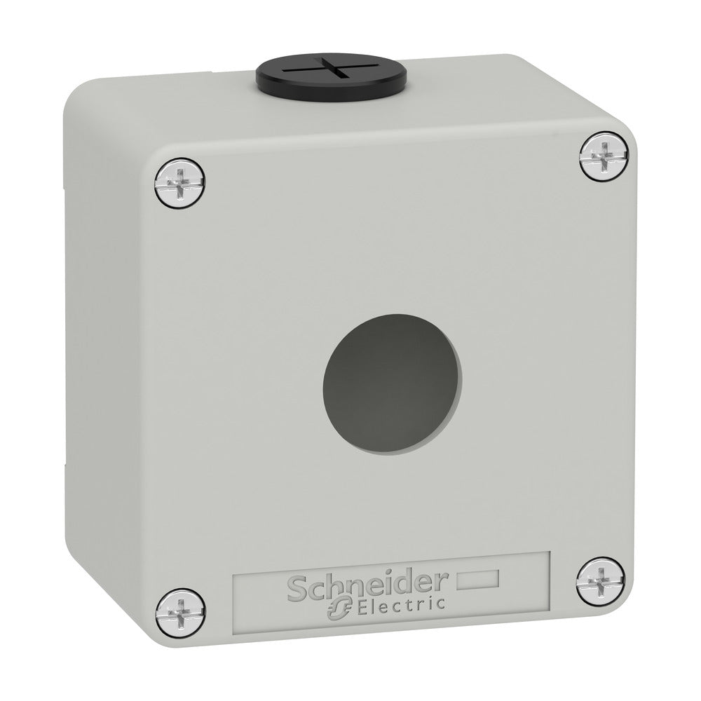 Single Hole Control Box Enclosure RAL7035 Grey - XAPD1201