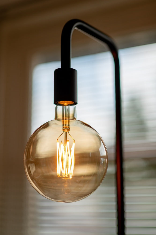 Bailey LED Filament Globe G150 Gold 8W Dimmable E27 - 144613