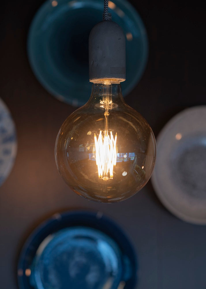 Bailey LED Filament Globe G150 Gold 8W Dimmable E27 - 144613