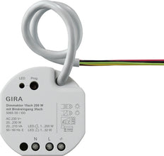 Gira One 200W Smart Dimming Actuator With 3 Binary Inputs - 506500