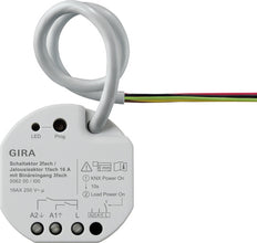 Gira One Interruptor De 2 Gang 16A KNX Actuador Seguro - 506200