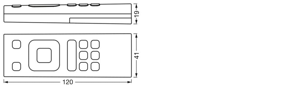 LEDVANCE Smart+ Wifi Control Remoto Cambio De Color - 4058075570917