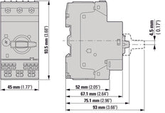 Eaton PKZM0 10A Interruptor De Protección De Motor - 199186