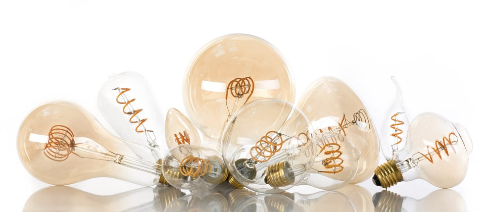 Bailey Spiraled Leslie G125 LED Filamento Globo 3.2W Oro - 145017