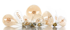 Bailey Spiraled Leslie G125 LED Filament Globe 3.2W Gold - 145017