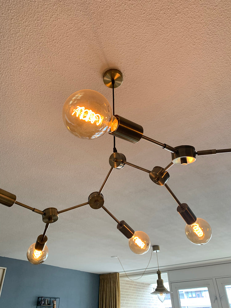 Bailey Spiraled William G95 Bombilla Filamento Led E27 3.2W Oro - 145015