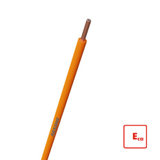 Nexans H07V-U Eca 1.5mm2 Orange Installation Wire 100m - 10570892 [100 Pieces]