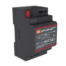 Mean Well KNX Fuente De Alimentación De Riel DIN 30VDC 640mA 20W - KNX-20E-640