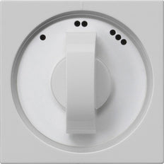 Gira System 55 Three Stage Rotary Switch Cover Grey Matt - 0665015