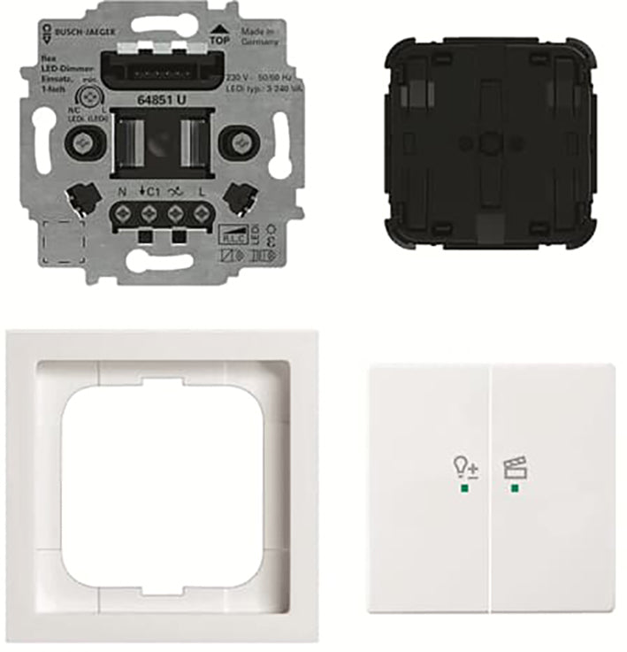 ABB Busch Free@Home Wireless Flex Dimmer Set Future 84 - 2CKA006200A0294
