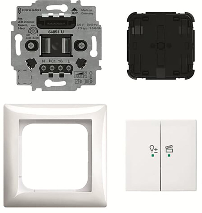 Busch Free@Home Wireless Flex Dimmer Set Balance - 2CKA006200A0293