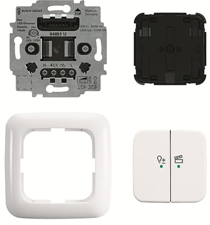 ABB Busch Free Home Wireless Flex Dimmer Set Reflex 214 - 2CKA006200A0290