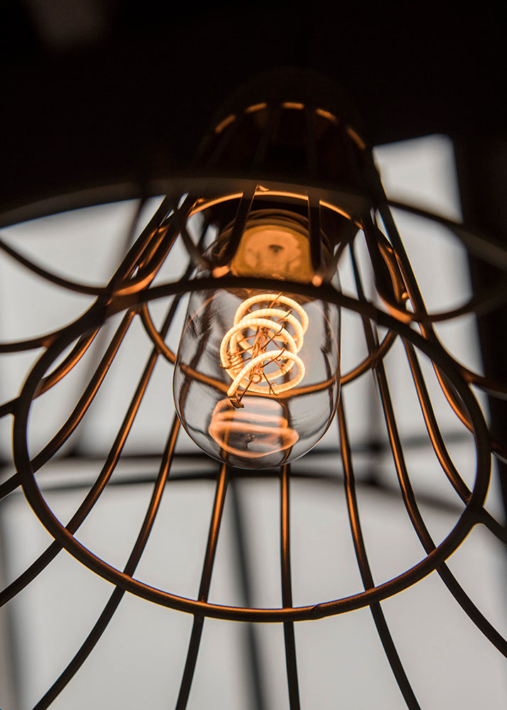 Bailey Spiraled LED T45 E27 Dimmable 3.2W Filament Bulb - 145011