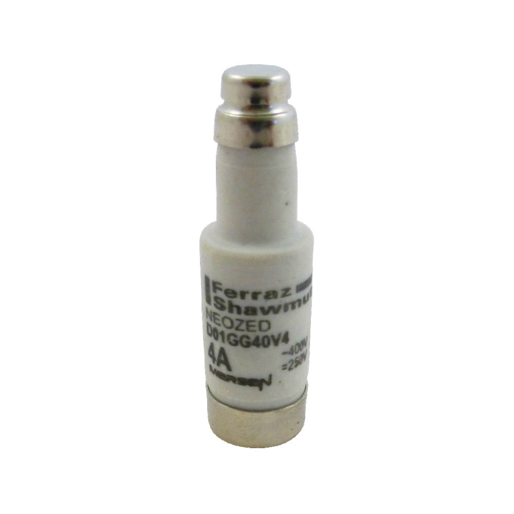 D0 Neozed 4A Fuse Link 400VAC 250VDC D01 Series - W200809 [10 Pieces]