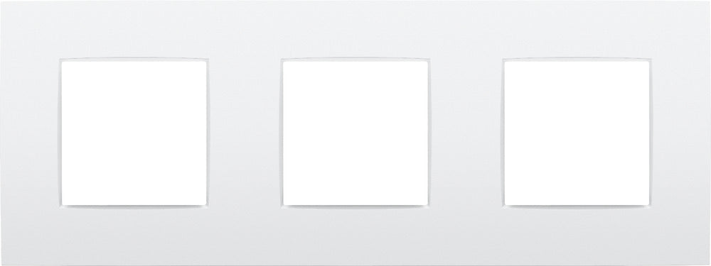 Niko Intense Placa Frontal Triple 71mm Blanca - 131-76700