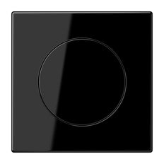 Jung LS Series Black Rotary Dimmer Cover - LS1740SW