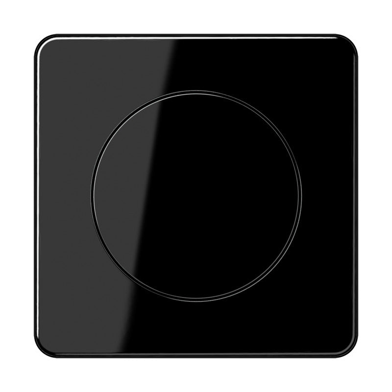 Jung CD Range Rotary Dimmer Cover Black - CD1740SW