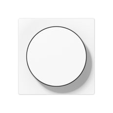Jung A Series Rotary Dimmer Cover Alpine White - A1740BFWW