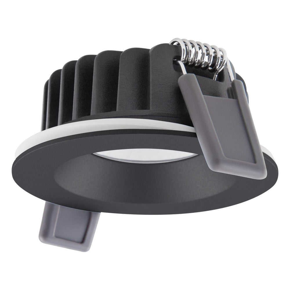 LED Recessed Spotlight 6W IP65 Dimmable Black - 4058075799967
