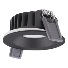 LED Recessed Spotlight 6W IP65 Dimmable Black - 4058075799967