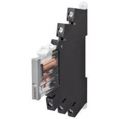 Omron 6mm Slim SPDT Relay 24VDC 6A With Socket - G2RV8226C