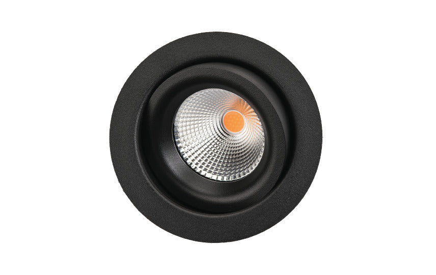 Junistar Eco Outdoor LED Downlight 6W Black 3000K IP44 - 905240