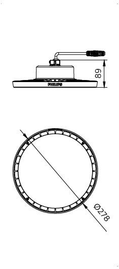 Philips Coreline Led Luz De Alta Bahía 10500lm 4000K - 8719514542983