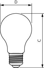 Philips Master LED Dimmable Glass Bulb E27 5.9W - 8719514449718