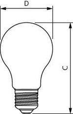 Philips MASTER Ultra Efficient E27 LED Bulb 2.3-40W 830 - 8720169254046