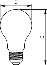 Philips CorePro A60 Bombilla Led 10W E27 3000K - 8720169169159