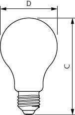 Philips CorePro LED A67 High Lumen E27 Bulb 17.5W 840 - 8719514346635