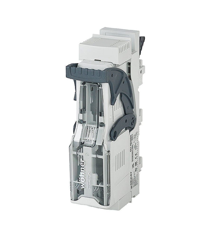 125A NH000 3-Pole Switch Disconnector For Rail Mounting - MS NH 000