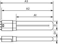 Philips CorePro Led Pll 8W 4-Pin 4000K Luz Fría Lámpara - 8720169157019