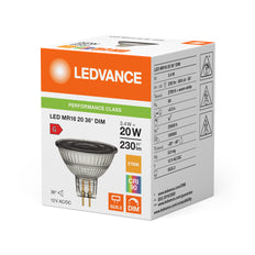 Ledvance Performance Led Mr16 Gu5.3 3.4W Regulable Spot - 4099854070563
