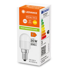 LED Special T26 2.3W Refrigerator Bulb E14 827 Frosted - 4099854066993