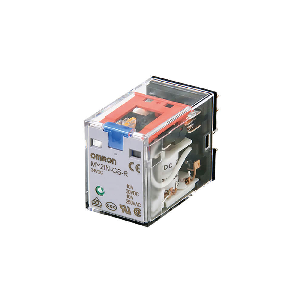 Omron MY4 14-Pin Plug-in Relay 4PDT 6A With Indicators - MY4 5746M