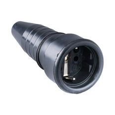 Enchufe De Caucho Alta Resistencia 16A 250V Con Pin De Tierra - 104455