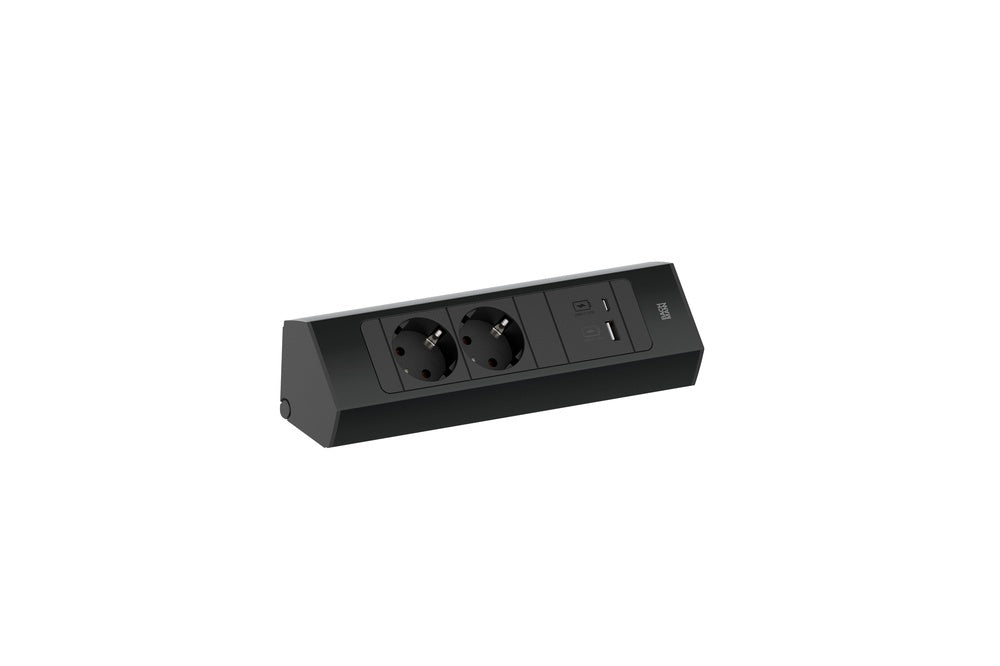 Casia 2 Unidad De Energía De Esquina Con Carga USB Doble - 932.102