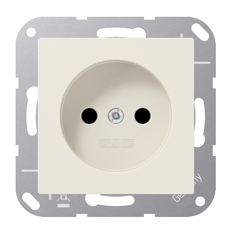 Jung A1510N Safety Plus Socket Outlet Without Ground Pin - A1510N