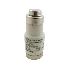 D02 Neozed GG Fuse 25A 400VAC 250VDC - W213160 [10 Pieces]