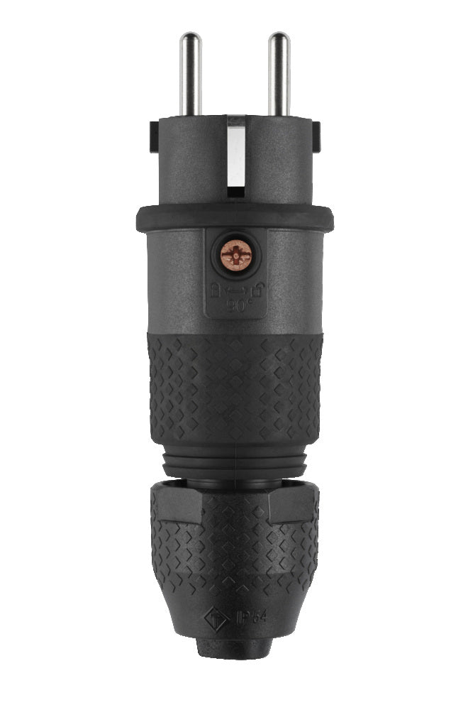 ABL Profesional Enchufe Schuko Negro 16A - 100000068