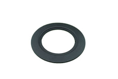 Black Round Cover Plate 125mm For Spotlight Installation - A22033OR