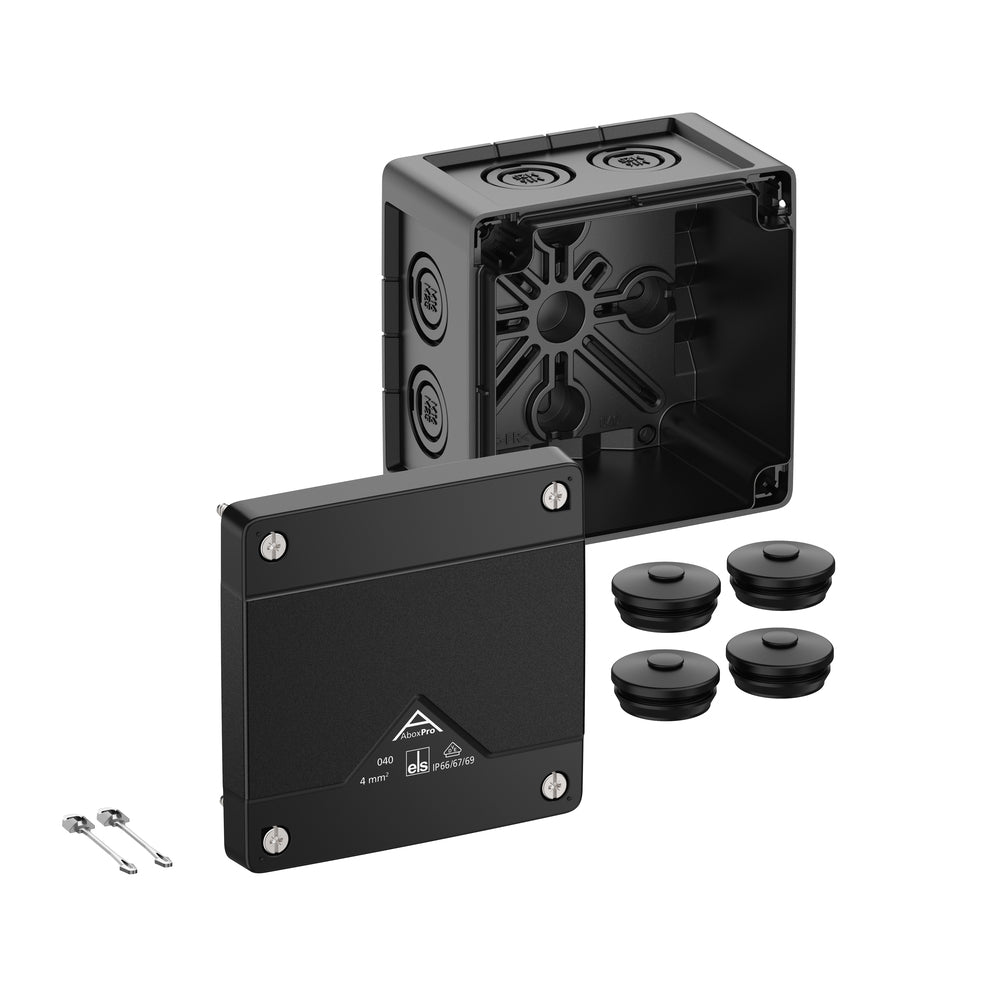 Caja De Conexiones Spelsberg Pro IP66 Negra 102mm - 40400001