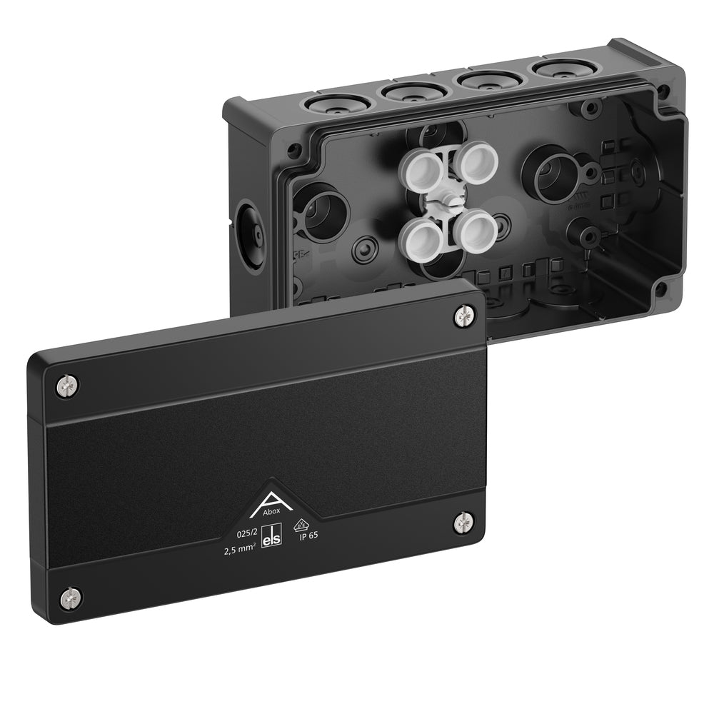 Spelsberg IP66 Junction Box 152x87x52mm Black - 80200201