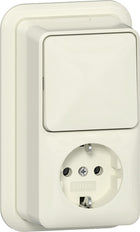 Gira Enchufe De Superficie Combinado Con Luz Piloto - 417610