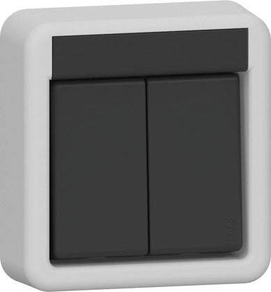 Serie Gira IP44 Interruptor De Palanca Gris - 310535