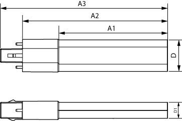 Philips CorePro Led Pls G23 3.5W 3000K 2-Pin Lámpara - 8720169286542
