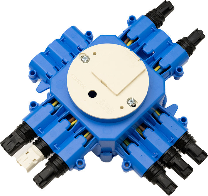 Caja De Conexión De Techo WAGO RD 1-En 6-Salida Conmutable - 1SPA007182F2545