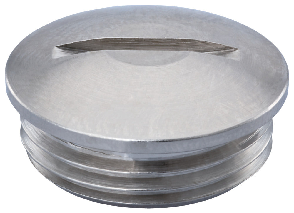 Tapa De Cierre De Latón Niquelado M20x1.5 - 1052200050 [10 Piezas]