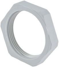 M16x1.5 Polyamide Locknut Gray Industrial Grade - 1262160050 [50 Pieces]